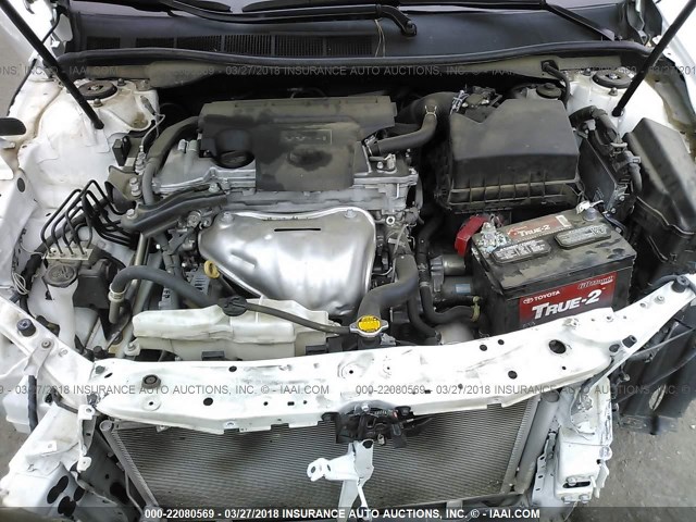 4T1BF1FKXDU228281 - 2013 TOYOTA CAMRY L/SE/LE/XLE თეთრი ფოტო 10