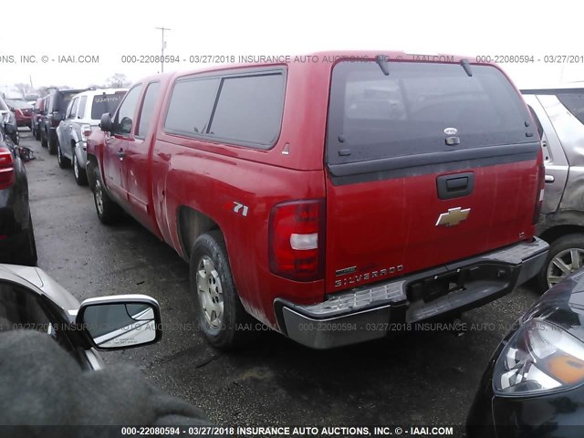 1GCSCSE0XAZ280432 - 2010 CHEVROLET SILVERADO C1500 LT RED photo 3