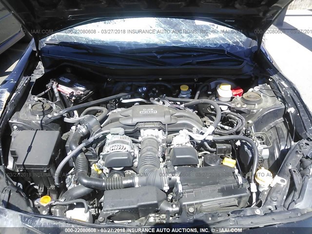 JF1ZNAA19E9706978 - 2014 TOYOTA SCION FR-S შავი ფოტო 10