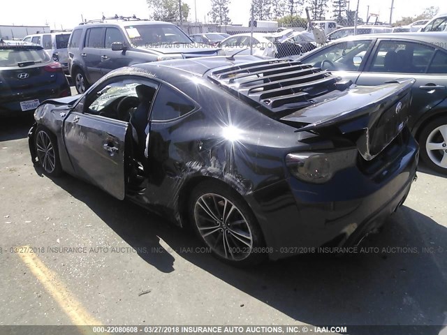 JF1ZNAA19E9706978 - 2014 TOYOTA SCION FR-S შავი ფოტო 3