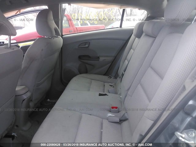 JHMZE2H76AS043428 - 2010 HONDA INSIGHT EX GRAY photo 8