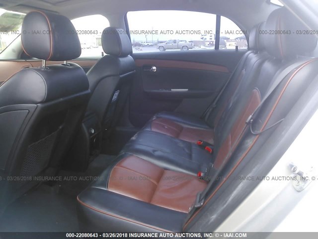 1G1ZK57718F162836 - 2008 CHEVROLET MALIBU LTZ 银色 照片 8