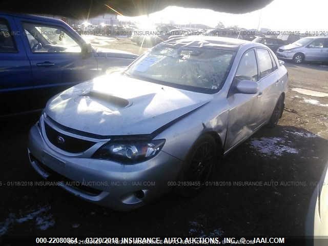 JF1GE74678G512614 - 2008 SUBARU IMPREZA SILVER photo 2