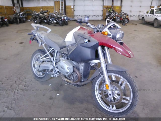 WB10317AX5ZL78922 - 2005 BMW R1200 GS RED photo 1