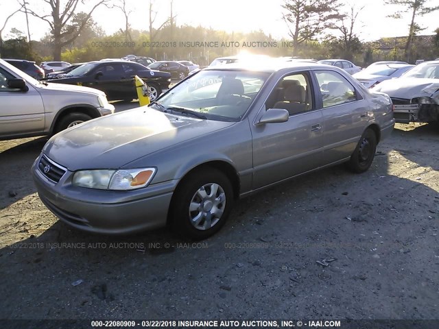 4T1BG22K6YU621547 - 2000 TOYOTA CAMRY CE/LE/XLE 灰色 照片 2
