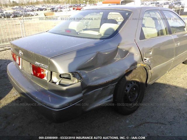 4T1BG22K6YU621547 - 2000 TOYOTA CAMRY CE/LE/XLE 灰色 照片 6