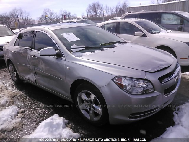 1G1ZH57B48F234955 - 2008 CHEVROLET MALIBU 1LT 银色 照片 1