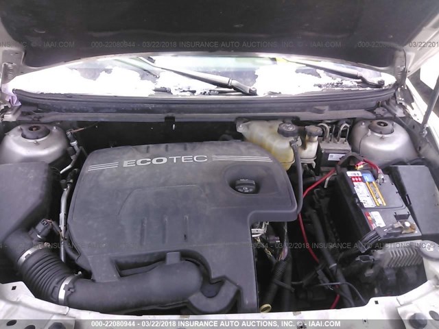 1G1ZH57B48F234955 - 2008 CHEVROLET MALIBU 1LT 银色 照片 10