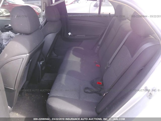 1G1ZH57B48F234955 - 2008 CHEVROLET MALIBU 1LT 银色 照片 8