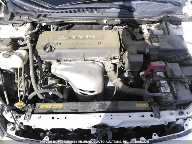 JTKDE167X60129992 - 2006 TOYOTA SCION TC 白色 照片 10