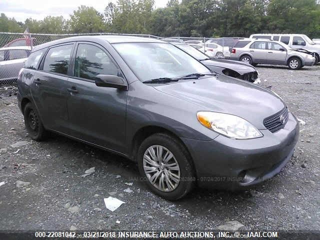 2T1KR32E37C677858 - 2007 TOYOTA COROLLA MATRIX XR GRAY photo 1