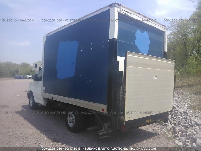 1GB0G2CA9E1117321 - 2014 CHEVROLET EXPRESS G3500  BLUE photo 3