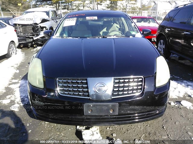 1N4BA41E55C822117 - 2005 NISSAN MAXIMA SE/SL BLACK photo 6