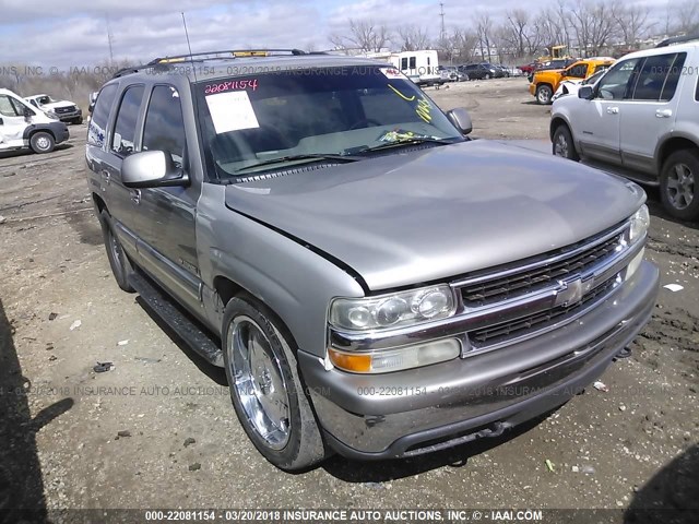 1GNEK13T51J162866 - 2001 CHEVROLET TAHOE K1500 SILVER photo 1