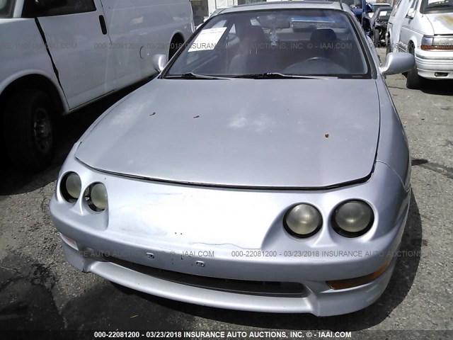 JH4DC4456SS010270 - 1995 ACURA INTEGRA LS SILVER photo 6