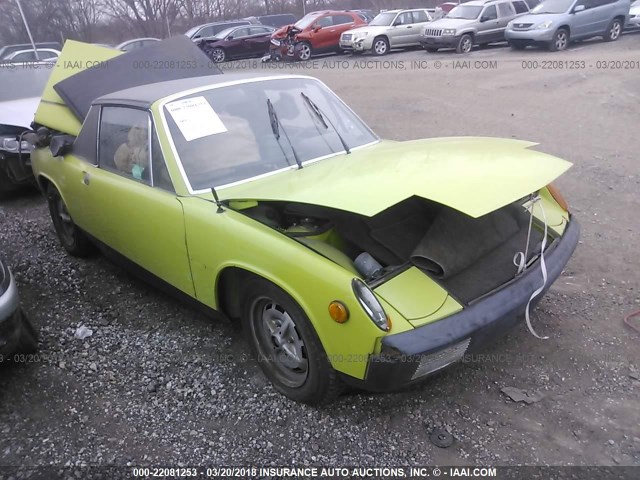 00000004742912567 - 1974 PORSCHE 914 GREEN photo 1