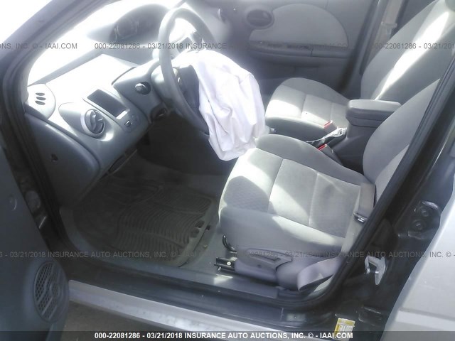 1G8AJ55F77Z147427 - 2007 SATURN ION LEVEL 2 Gümüş foto 5