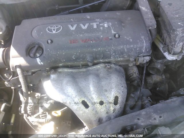 4T4BE46K89R108240 - 2009 TOYOTA CAMRY SE/LE/XLE GRAY photo 10