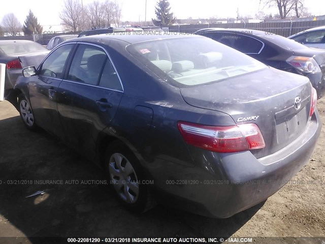 4T4BE46K89R108240 - 2009 TOYOTA CAMRY SE/LE/XLE GRAY photo 3