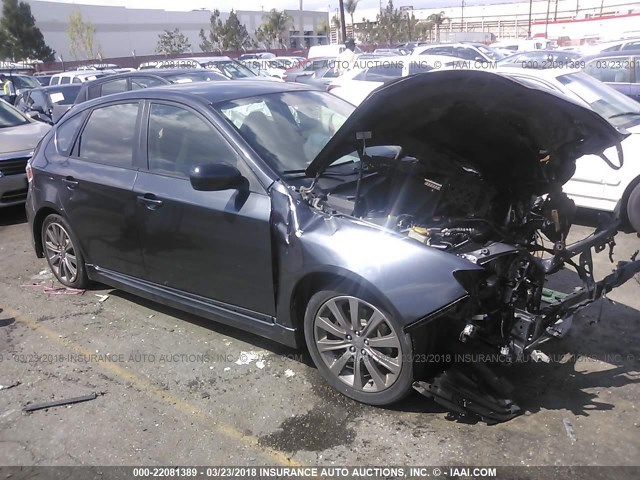 JF1GH76649G820829 - 2009 SUBARU IMPREZA WRX GRAY photo 1