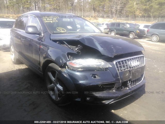 WA1DGAFE2CD007111 - 2012 AUDI Q7 PRESTIGE 黑色 照片 1