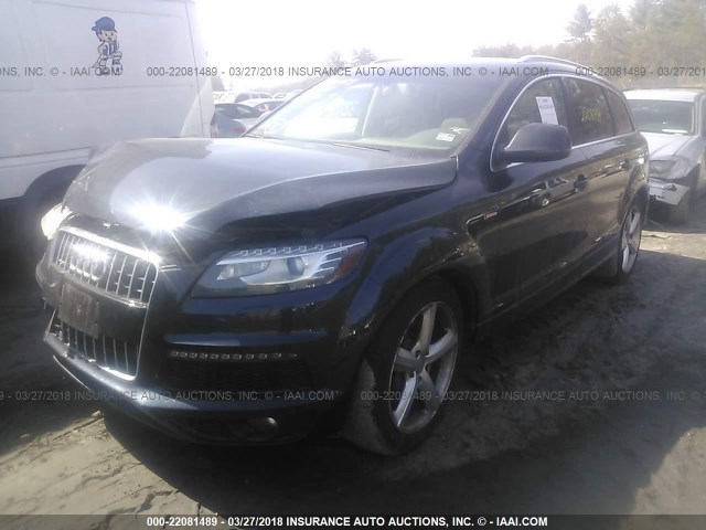 WA1DGAFE2CD007111 - 2012 AUDI Q7 PRESTIGE 黑色 照片 2