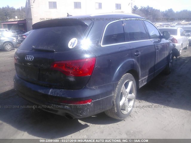 WA1DGAFE2CD007111 - 2012 AUDI Q7 PRESTIGE 黑色 照片 4