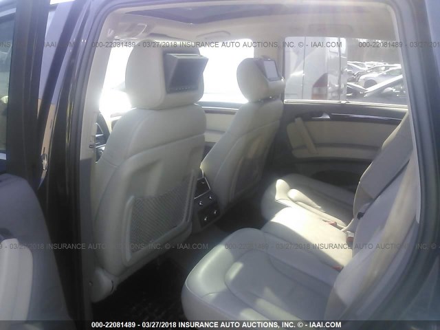 WA1DGAFE2CD007111 - 2012 AUDI Q7 PRESTIGE 黑色 照片 8