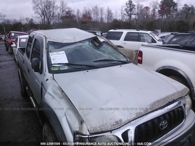 5TEGN92N12Z028454 - 2002 TOYOTA TACOMA DOUBLE CAB PRERUNNER SILVER photo 6