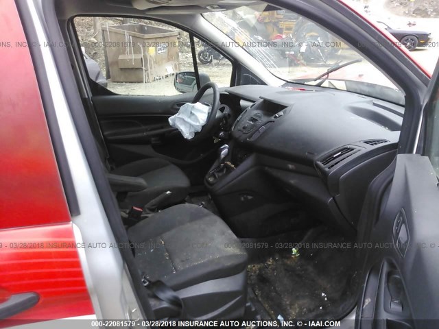 NM0LS6E74E1148456 - 2014 FORD TRANSIT CONNECT XL RED photo 5
