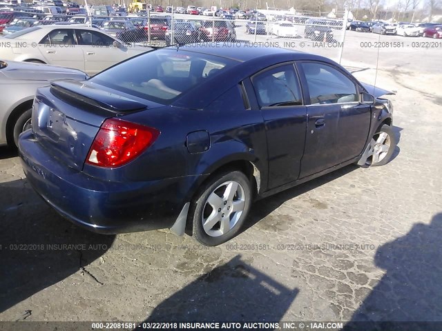 1G8AM15F37Z113825 - 2007 SATURN ION LEVEL 2 Mavi foto 4