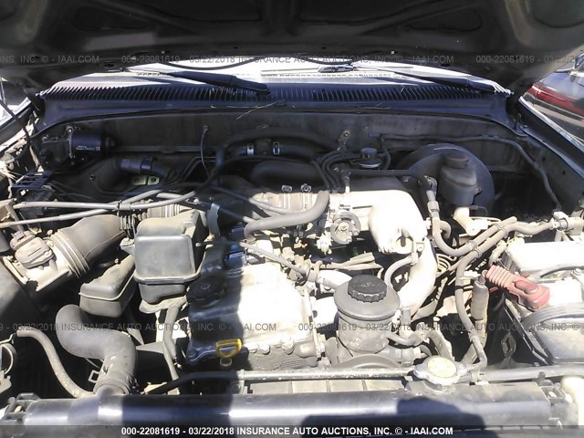 5TEGM92N13Z159310 - 2003 TOYOTA TACOMA DOUBLE CAB PRERUNNER BLACK photo 10