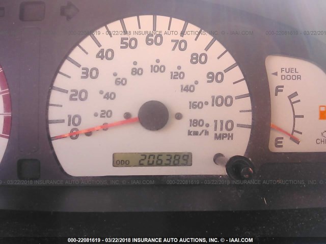 5TEGM92N13Z159310 - 2003 TOYOTA TACOMA DOUBLE CAB PRERUNNER BLACK photo 7