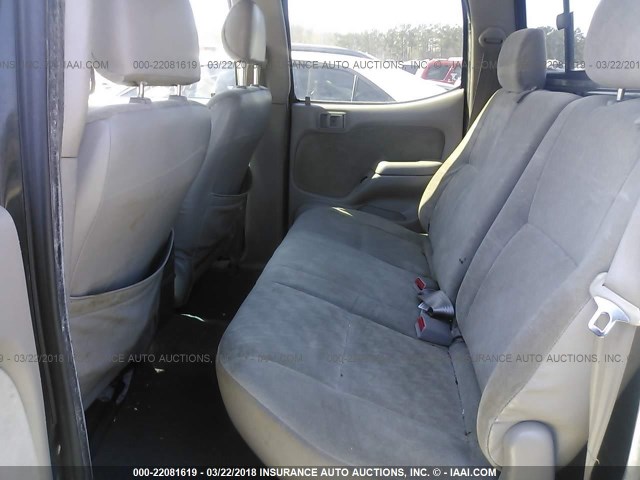 5TEGM92N13Z159310 - 2003 TOYOTA TACOMA DOUBLE CAB PRERUNNER BLACK photo 8