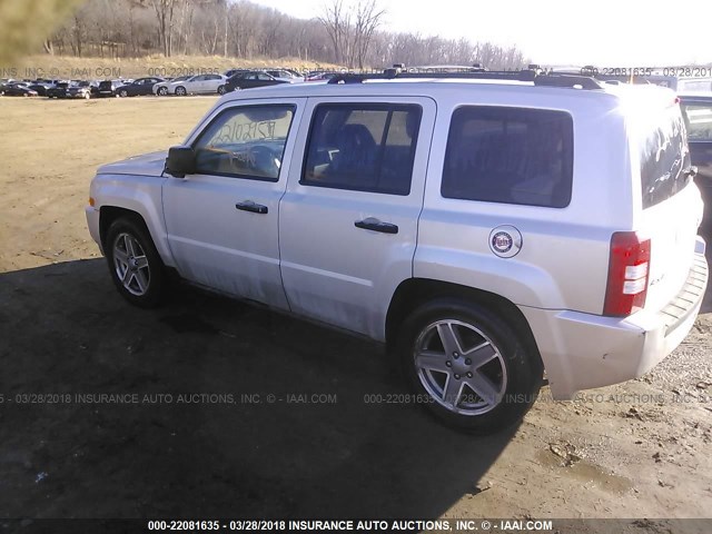 1C4NJRBB2CD611036 - 2012 JEEP PATRIOT SPORT SILVER photo 3