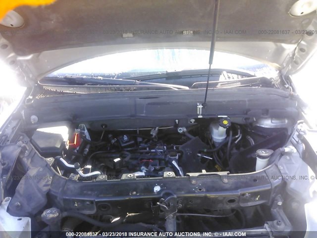 5GAEV23788J103993 - 2008 BUICK ENCLAVE CXL ნაცრისფერი ფოტო 10