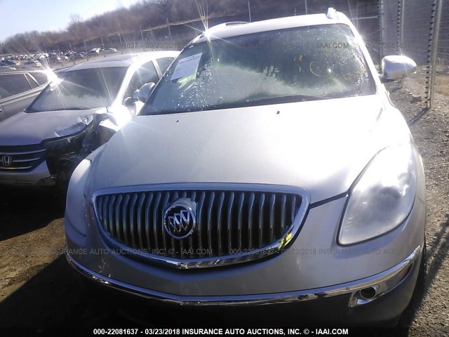 5GAEV23788J103993 - 2008 BUICK ENCLAVE CXL ნაცრისფერი ფოტო 6