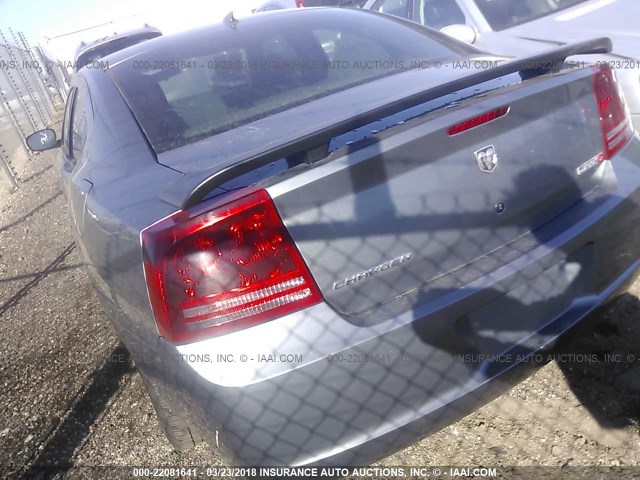 2B3KA43G96H233533 - 2006 DODGE CHARGER SE/SXT GRAY photo 3