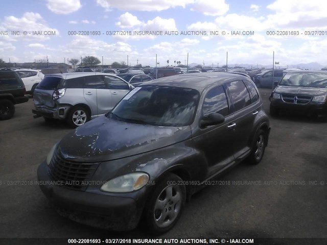 3C8FY68B02T265596 - 2002 CHRYSLER PT CRUISER LIMITED/DREAM CRUISER GRAY photo 2