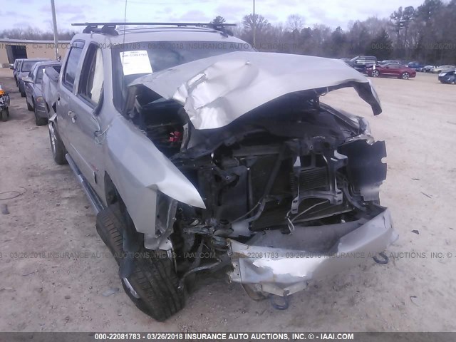 3GCEK13Y67G518160 - 2007 CHEVROLET SILVERADO K1500 CREW CAB SILVER photo 6