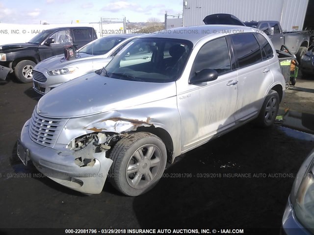 3C4FY58B03T638648 - 2003 CHRYSLER PT CRUISER TOURING SILVER photo 2