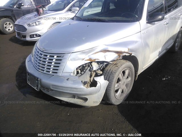 3C4FY58B03T638648 - 2003 CHRYSLER PT CRUISER TOURING SILVER photo 6