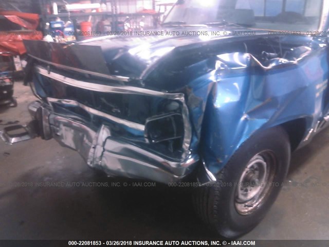 1B7KE26Z9LS751165 - 1990 DODGE D-SERIES D200/D250 BLUE photo 6