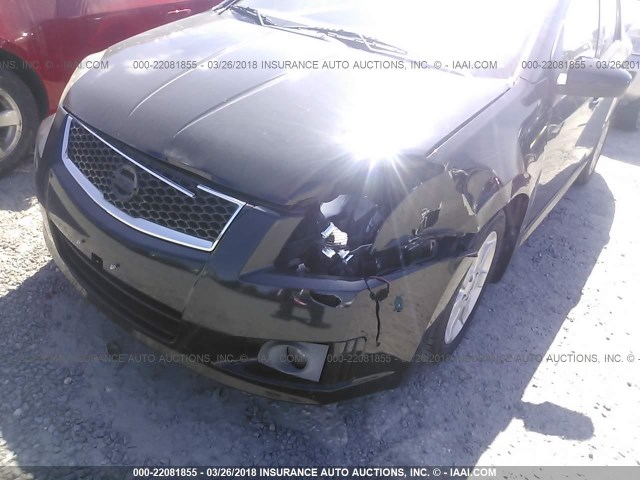 3N1AB61E19L676441 - 2009 NISSAN SENTRA 2.0/2.0S/2.0SL BLACK photo 6