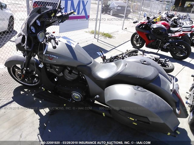 5VPDB36N4G3049633 - 2016 VICTORY MOTORCYCLES CROSS COUNTRY  BLACK photo 3
