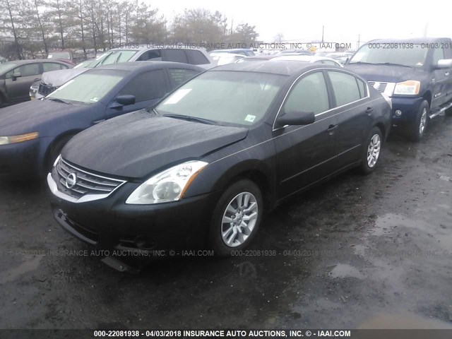 1N4AL2AP2CN545133 - 2012 NISSAN ALTIMA S BLACK photo 2