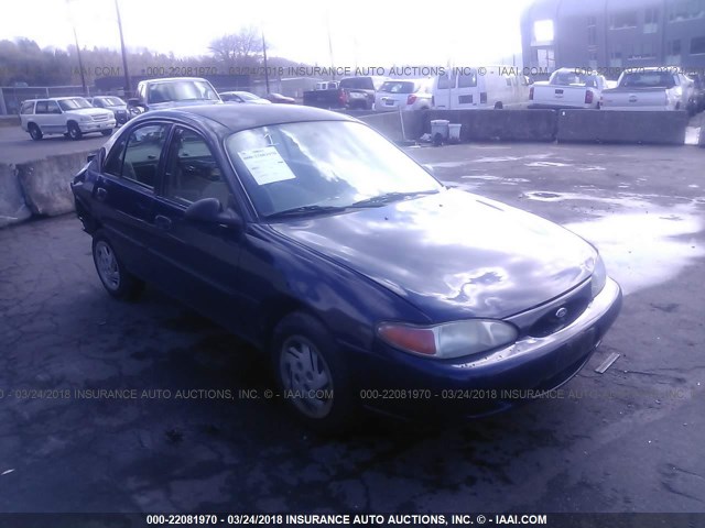 3FAFP13P1YR148678 - 2000 FORD ESCORT BLUE photo 1