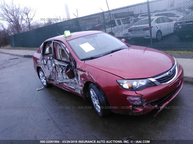 JF1GE61639H519635 - 2009 SUBARU IMPREZA 2.5I ORANGE photo 1