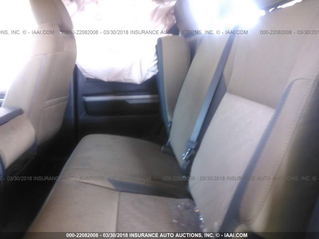 5TFUW5F19GX502052 - 2016 TOYOTA TUNDRA DOUBLE CAB SR/SR5 BROWN photo 8