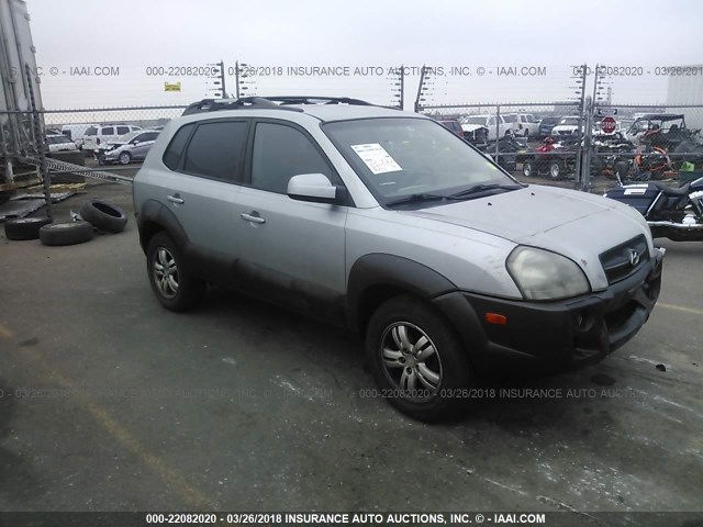 KM8JN72D17U583448 - 2007 HYUNDAI TUCSON SE/LIMITED SILVER photo 1